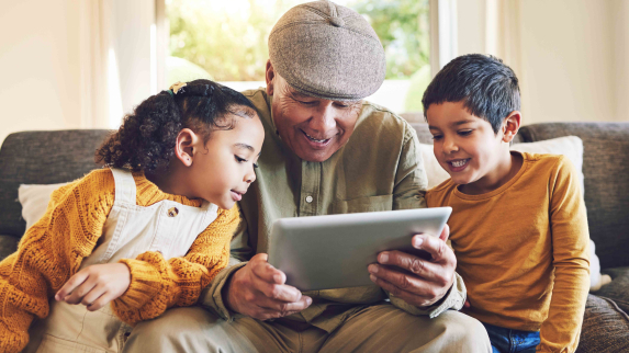 How Grandparents Can Play a Critical Role in Mediating Children’s Media Use.