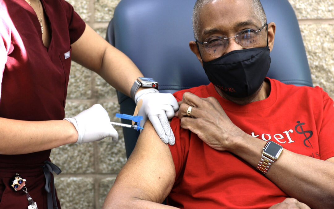 Coronavirus Vaccine Clinic Begins at Rutgers New Jersey Medical School