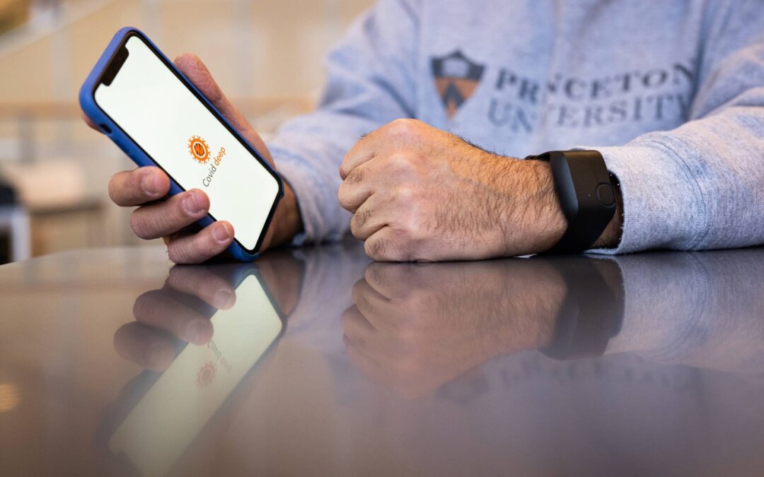An app based on Princeton research uses a smartwatch to predict if someone has COVID