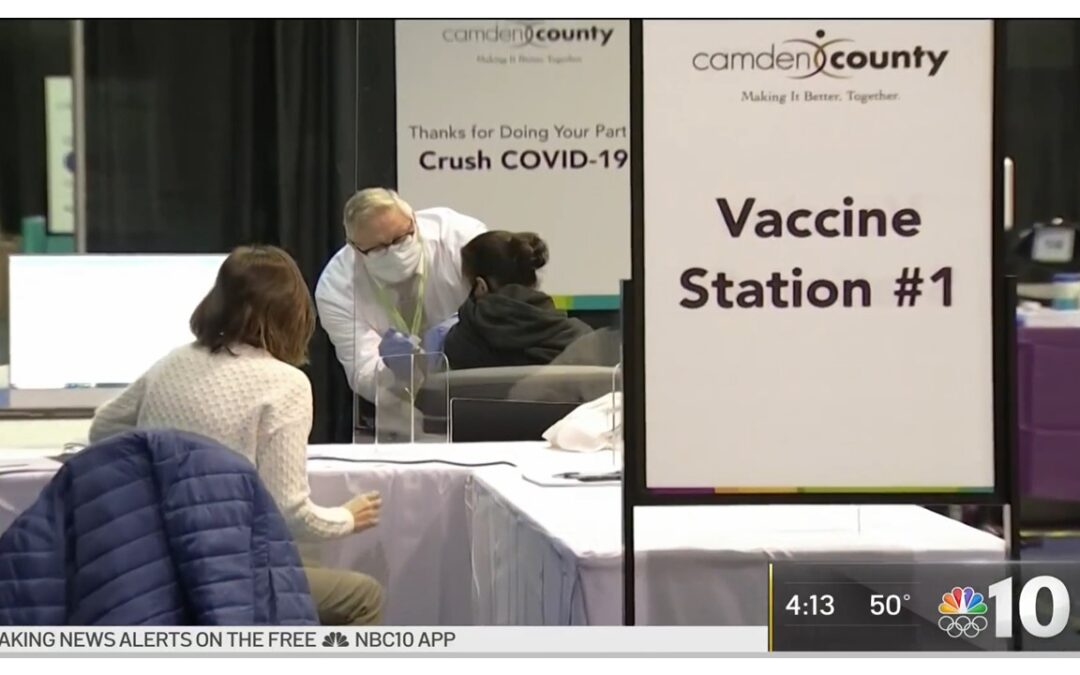 Nursing Students in Camden County Help Administer Coronavirus Vaccine