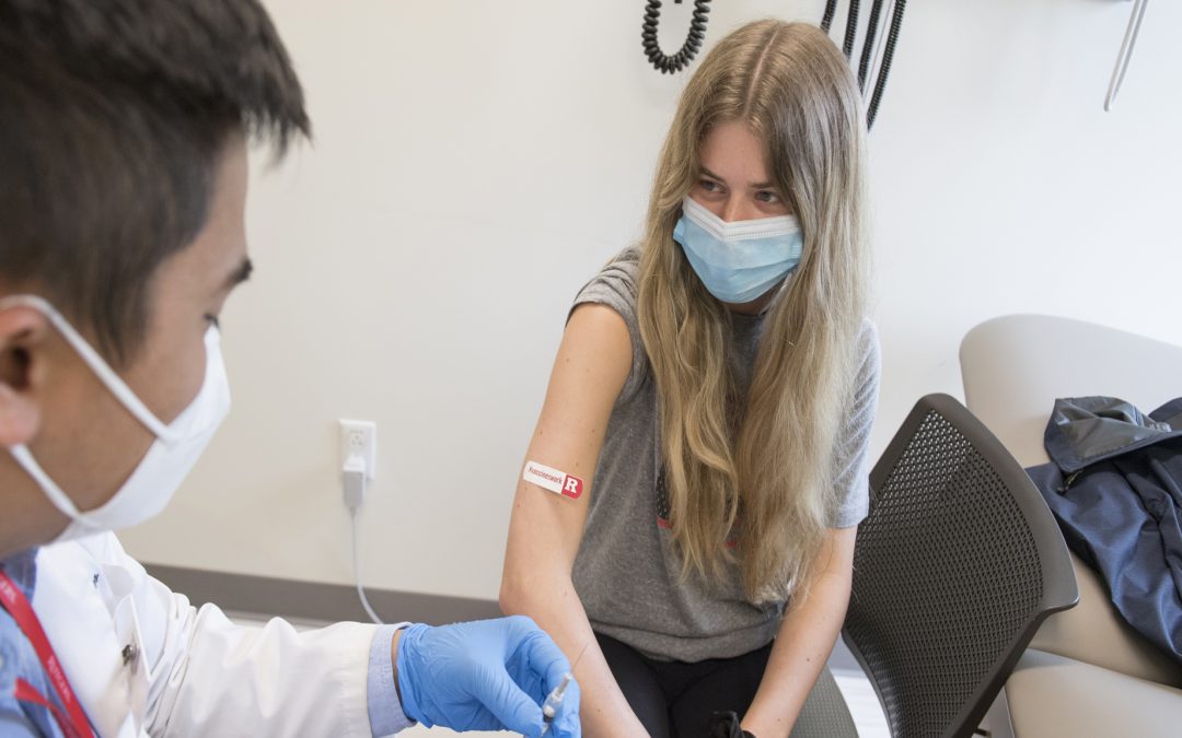 Rutgers University Opens Vaccination Sites in Piscataway, Newark and Camden